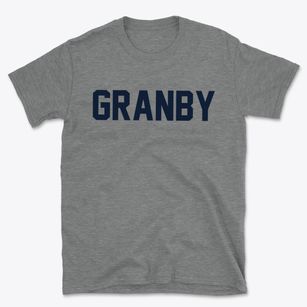Granby New York Classic Block Basic T-Shirt
