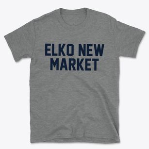 Elko New Market Minnesota Classic Block Basic T-Shirt