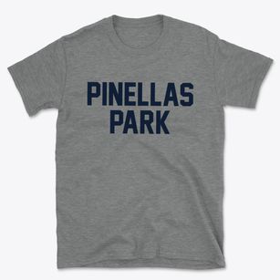 Pinellas Park Florida Classic Block Basic T-Shirt