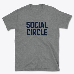 Social Circle Georgia Classic Block Basic T-Shirt
