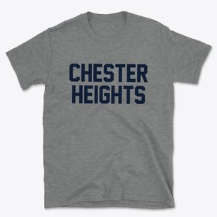 Chester Heights Pennsylvania Classic Block Basic T-Shirt