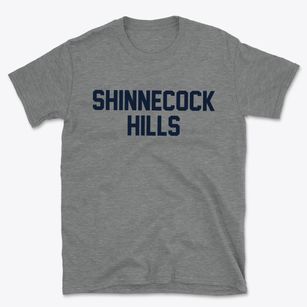 Shinnecock Hills New York Classic Block Basic T-Shirt
