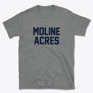 Moline Acres Missouri Classic Block Basic T-Shirt