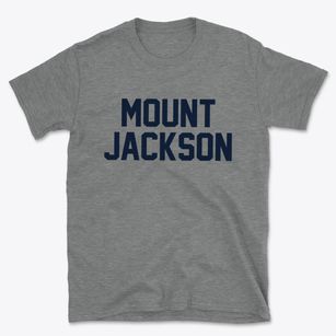 Mount Jackson Virginia Classic Block Basic T-Shirt