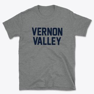 Vernon Valley New Jersey Classic Block Basic T-Shirt
