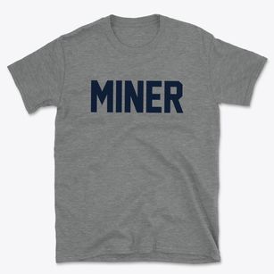 Miner Missouri Classic Block Basic T-Shirt