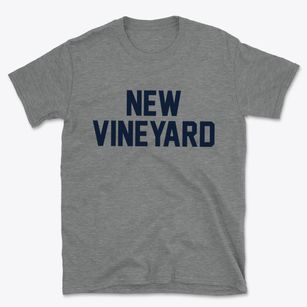 New Vineyard Maine Classic Block Basic T-Shirt