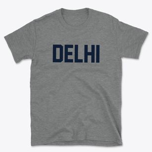 Delhi Iowa Classic Block Basic T-Shirt