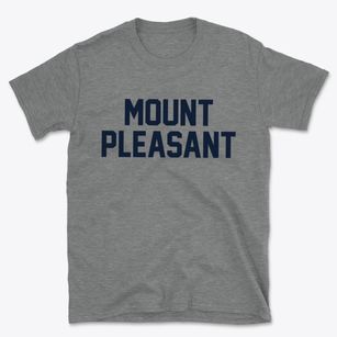 Mount Pleasant Texas Classic Block Basic T-Shirt