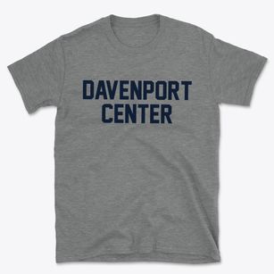 Davenport Center New York Classic Block Basic T-Shirt