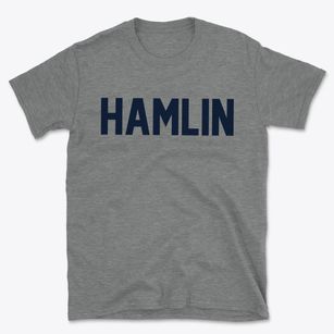 Hamlin Maine Classic Block Basic T-Shirt