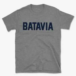 Batavia New York Classic Block Basic T-Shirt