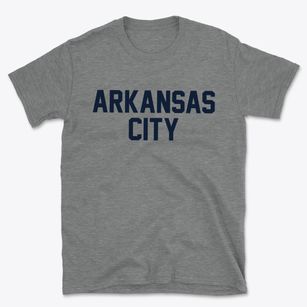 Arkansas City Kansas Classic Block Basic T-Shirt