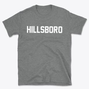 Hillsboro Illinois Classic Block Basic T-Shirt