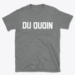 Du Quoin Illinois Classic Block Basic T-Shirt