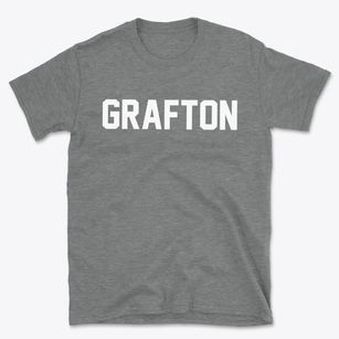 Grafton West Virginia Classic Block Basic T-Shirt