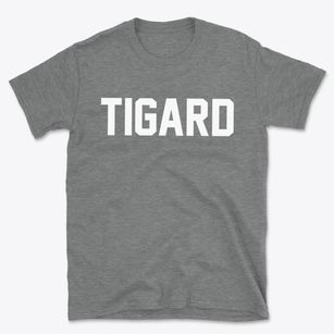 Tigard Oregon Classic Block Basic T-Shirt