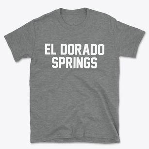 El Dorado Springs Missouri Classic Block Basic T-Shirt