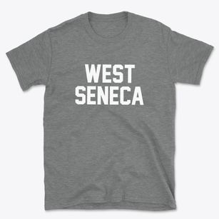 West Seneca New York Classic Block Basic T-Shirt