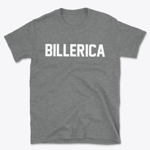 Billerica Massachusetts Classic Block Basic T-Shirt