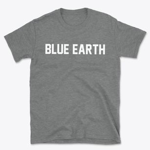 Blue Earth Minnesota Classic Block Basic T-Shirt