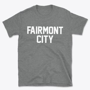 Fairmont City Illinois Classic Block Basic T-Shirt
