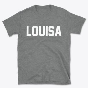 Louisa Kentucky Classic Block Basic T-Shirt