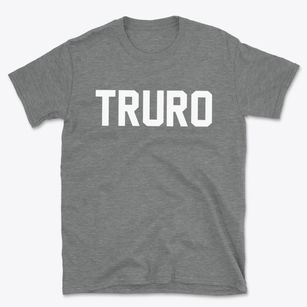 Truro Massachusetts Classic Block Basic T-Shirt