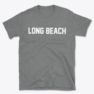 Long Beach New York Classic Block Basic T-Shirt