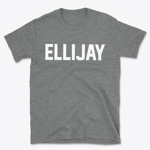 Ellijay Georgia Classic Block Basic T-Shirt