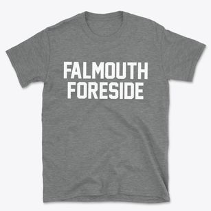 Falmouth Foreside Maine Classic Block Basic T-Shirt