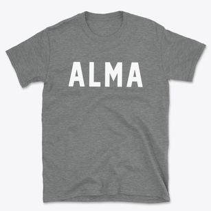 Alma Nebraska Classic Block Basic T-Shirt