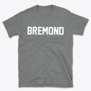 Bremond Texas Classic Block Basic T-Shirt