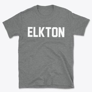 Elkton Michigan Classic Block Basic T-Shirt