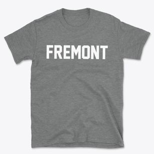 Fremont Iowa Classic Block Basic T-Shirt