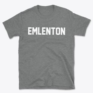 Emlenton Pennsylvania Classic Block Basic T-Shirt