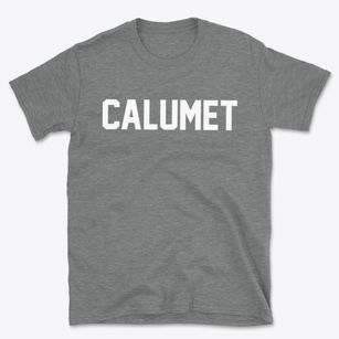 Calumet Oklahoma Classic Block Basic T-Shirt