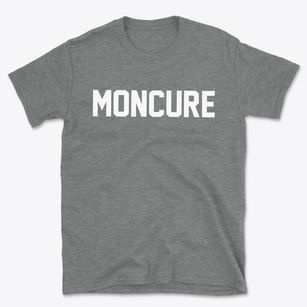 Moncure North Carolina Classic Block Basic T-Shirt