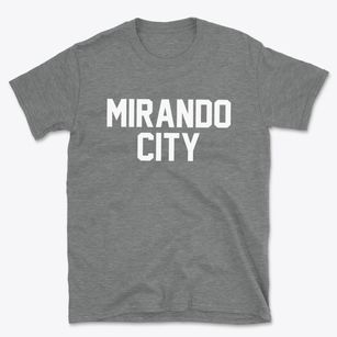 Mirando City Texas Classic Block Basic T-Shirt