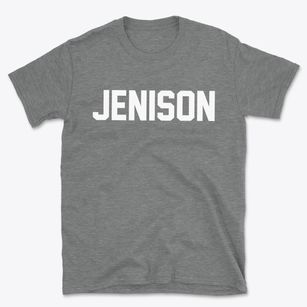 Jenison Michigan Classic Block Basic T-Shirt