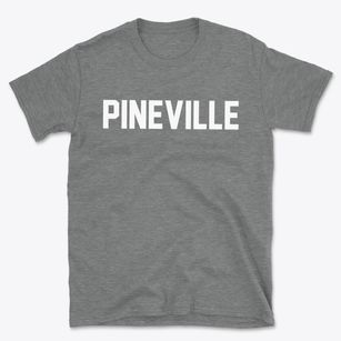Pineville Arkansas Classic Block Basic T-Shirt