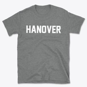 Hanover Wisconsin Classic Block Basic T-Shirt