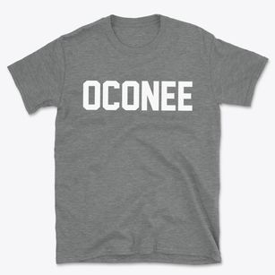 Oconee Illinois Classic Block Basic T-Shirt