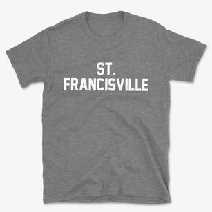 St. Francisville Missouri Classic Block Basic T-Shirt