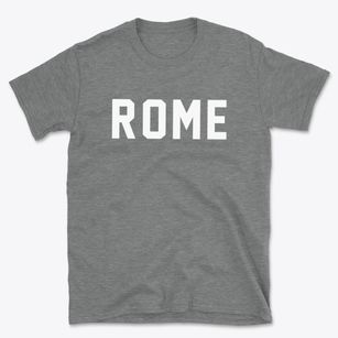 Rome Iowa Classic Block Basic T-Shirt