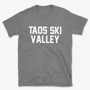 Taos Ski Valley New Mexico Classic Block Basic T-Shirt