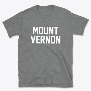 Mount Vernon Virginia Classic Block Basic T-Shirt