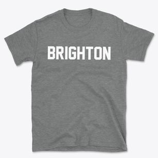 Brighton Michigan Classic Block Basic T-Shirt