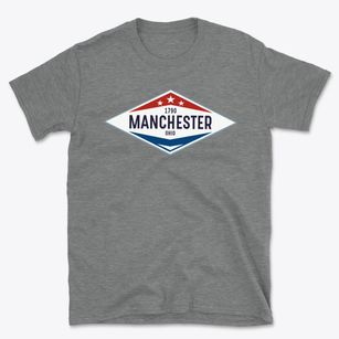 Manchester Ohio Diamond Star Basic T-Shirt