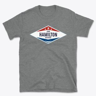 Hamilton Missouri Diamond Star Basic T-Shirt